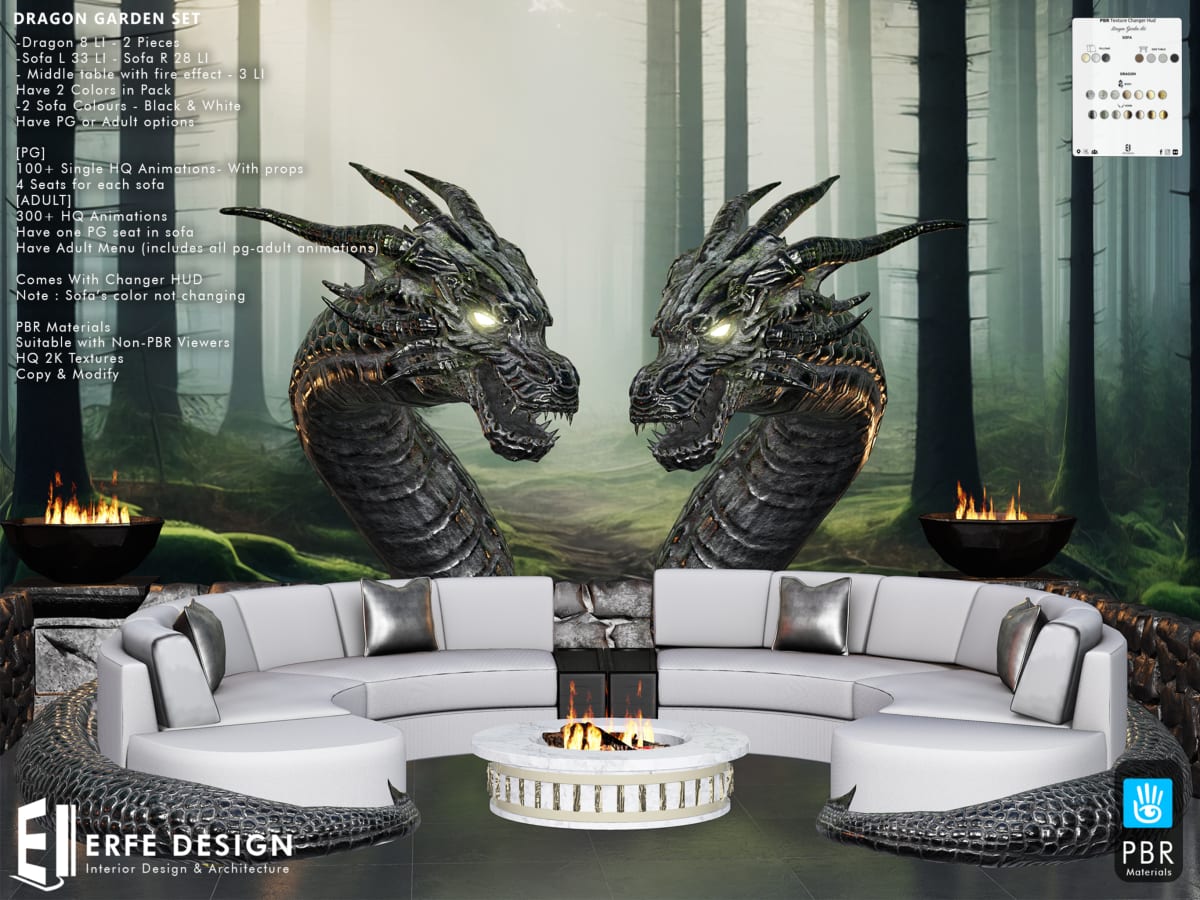 Dragon Garden Set PBR PG FULL PACK 2
