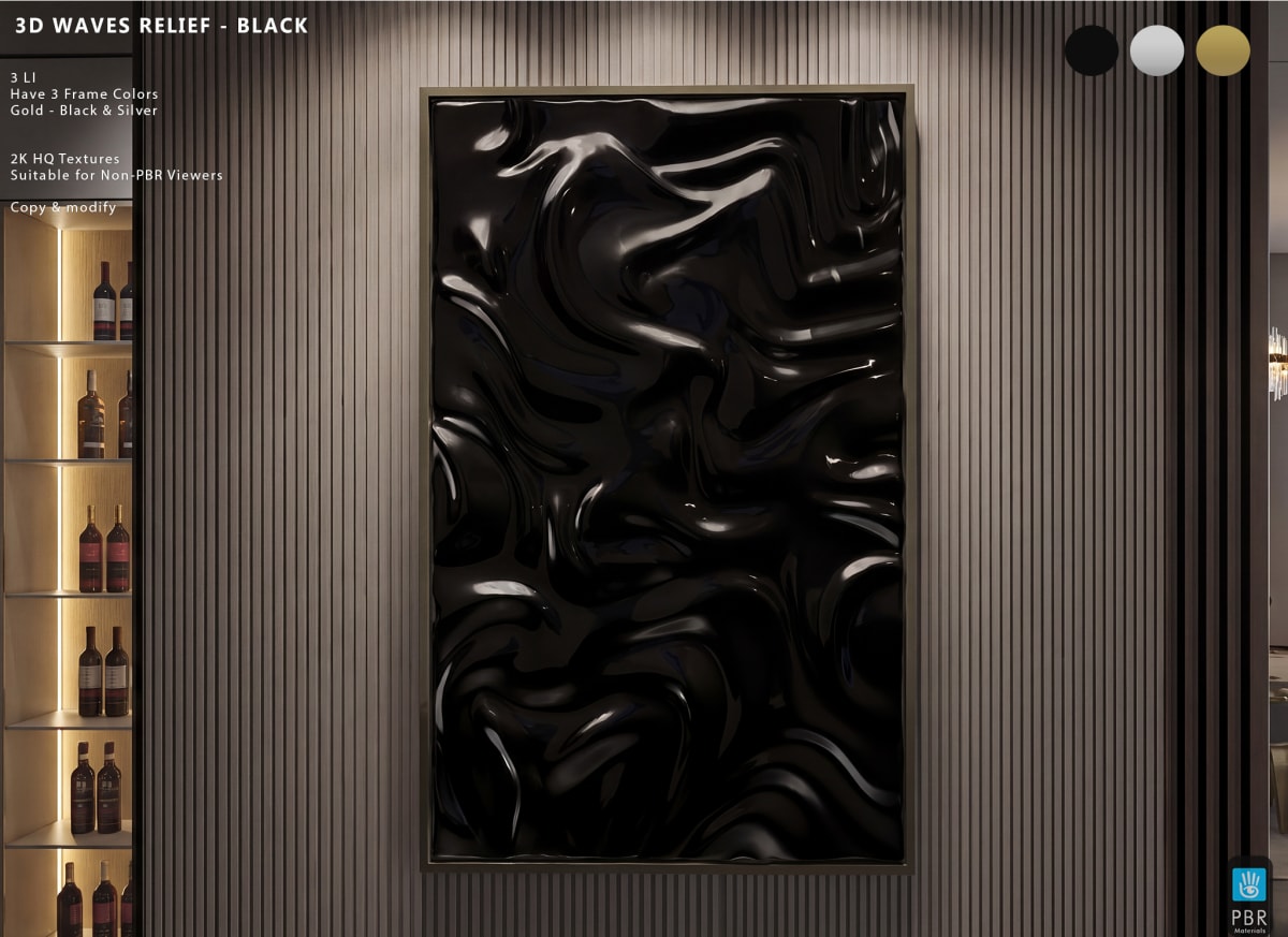 Waves Relief 3 LI BLACK 3 Colored PACK