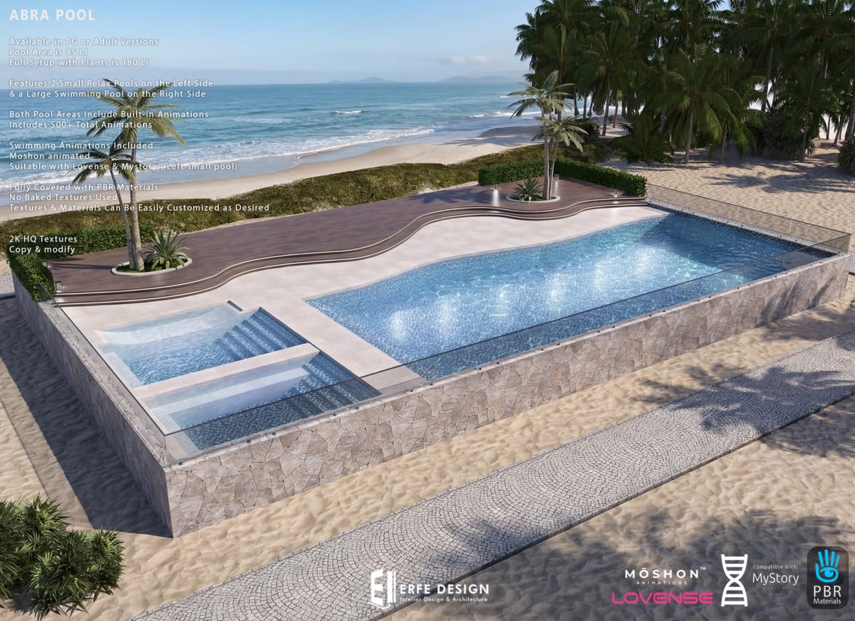 Abra Pool PG V. 180 LI 42x26 sqm