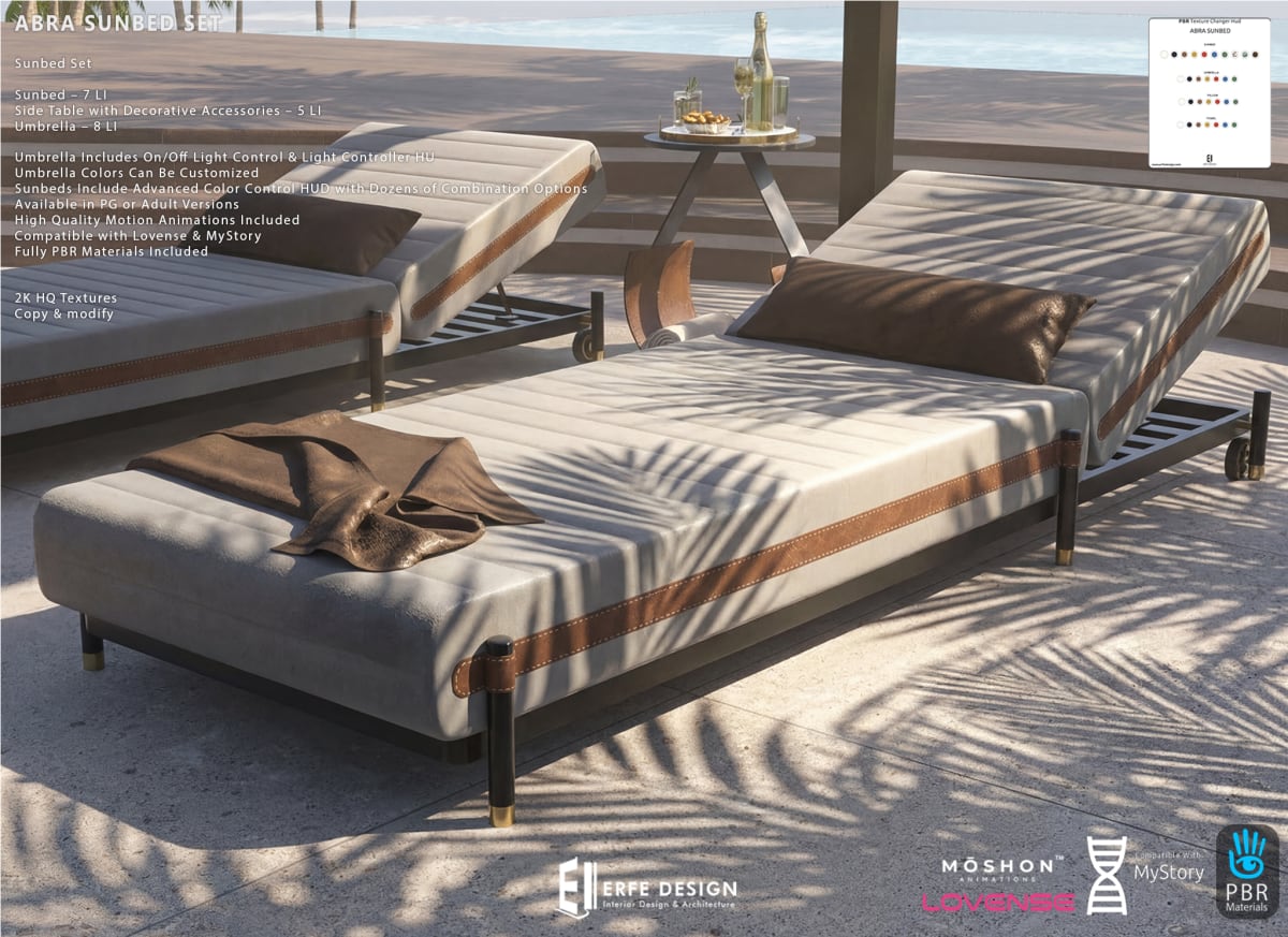 Abra Sunbed Set PG V. 7