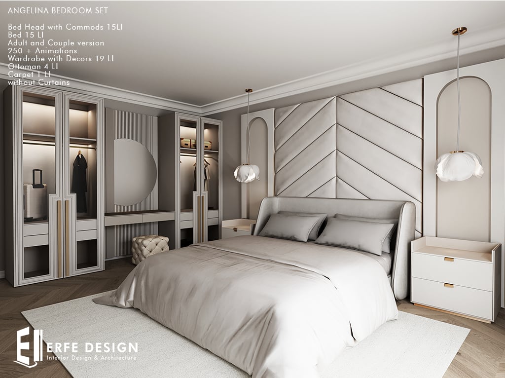 Angelina Bedroom Set PG v.1.3  54 LI 2