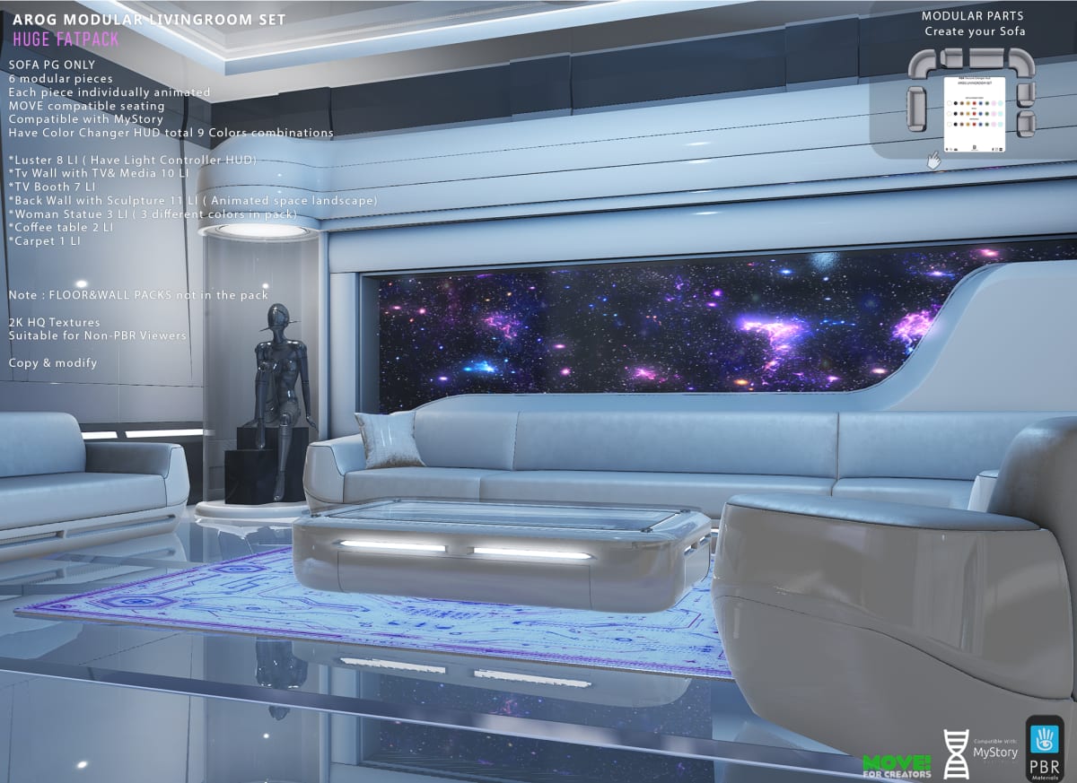 Arog Livingroom Set v2.0 PG ONLY 5