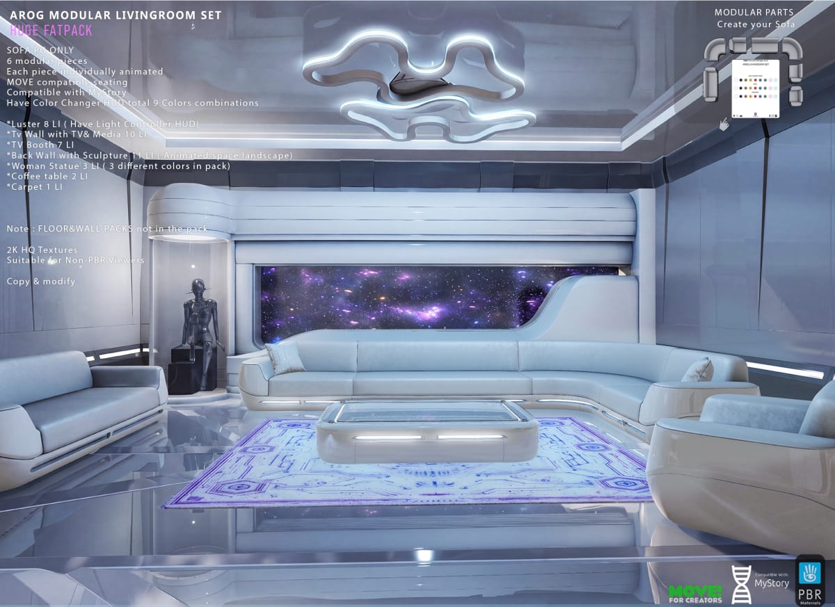 Arog Livingroom Set v2.0 PG ONLY 3
