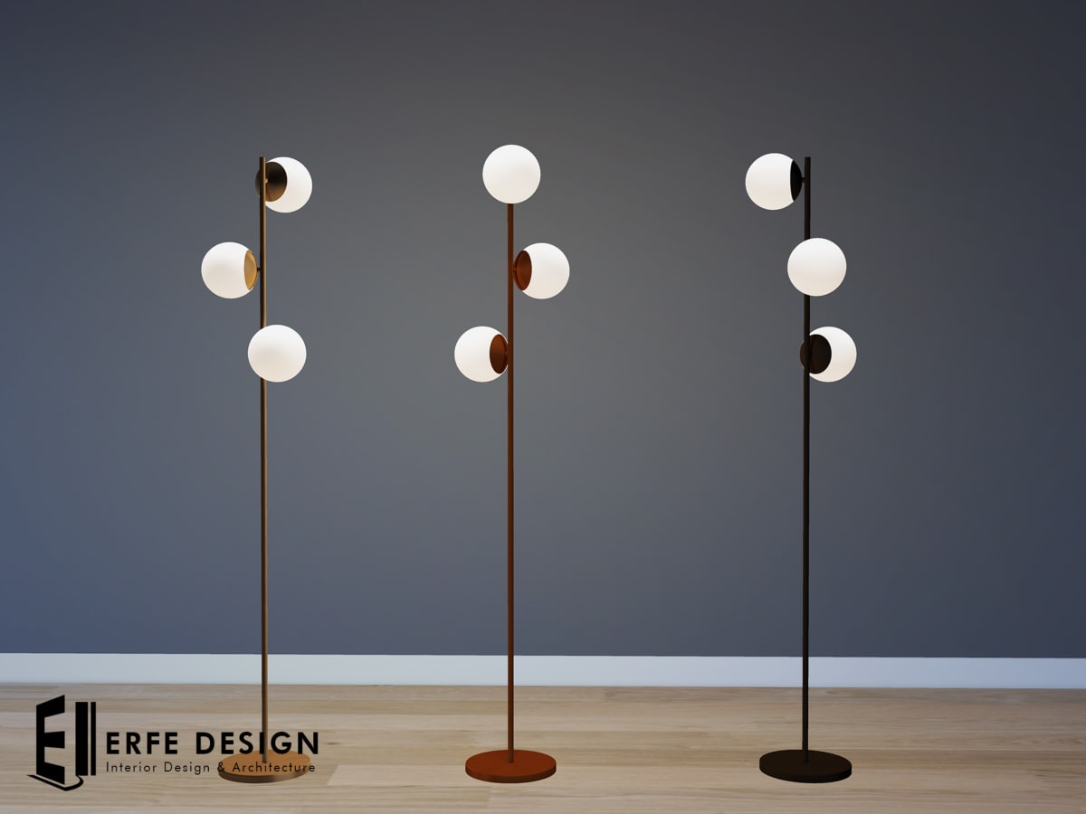 Bloom Floor Lamp with 3 Colors