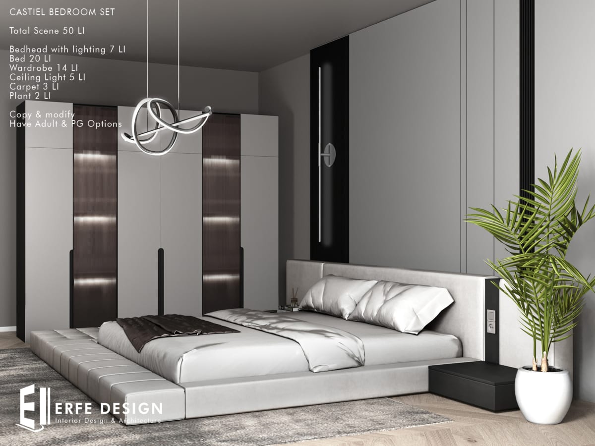 Castiel Bedroom Set 50 LI  ADULT 2