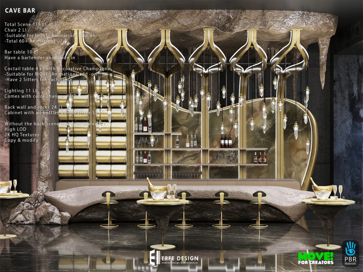 Cave Bar v2.2   suitable  MOVE! Anims 2