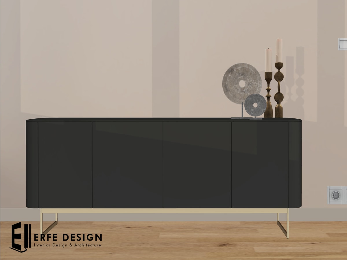 -Clara Console Black 5 LI