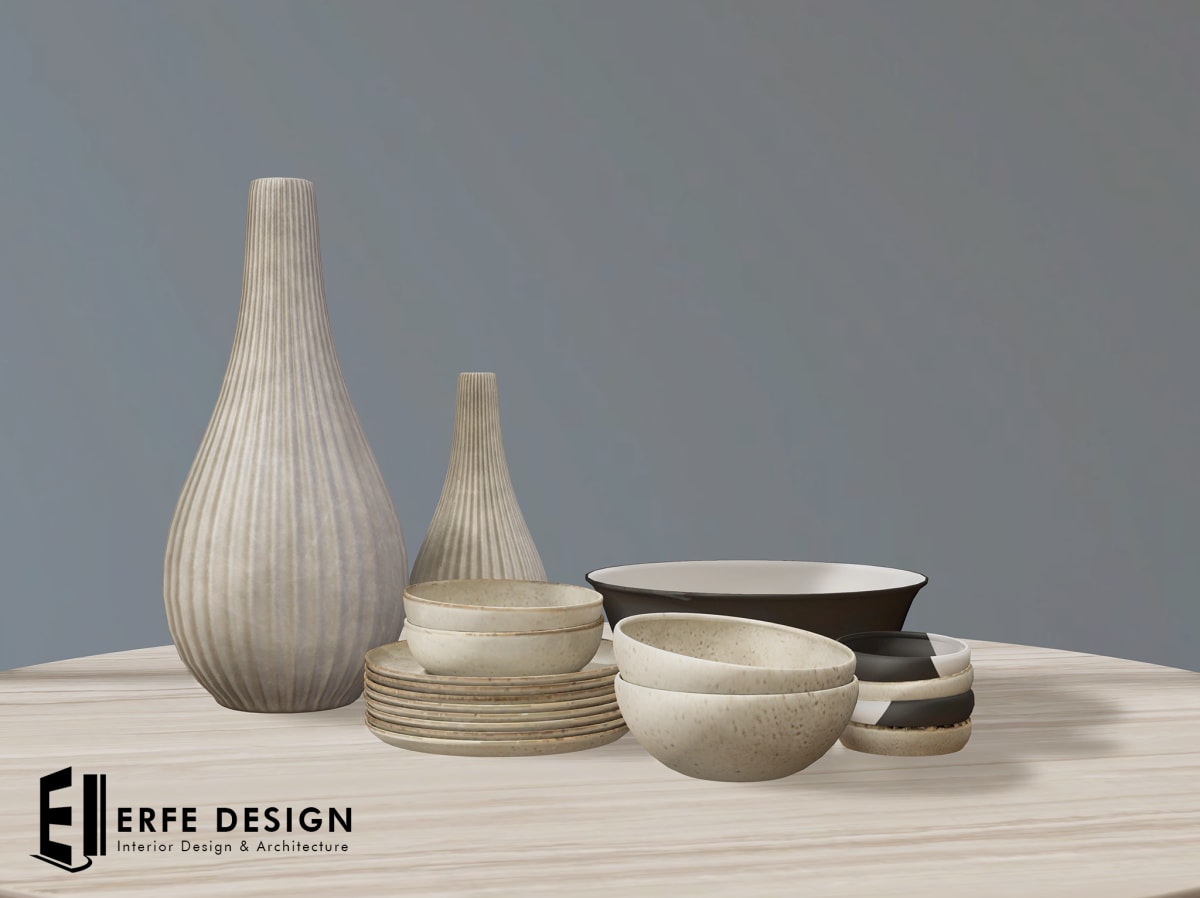 -Clay plate set