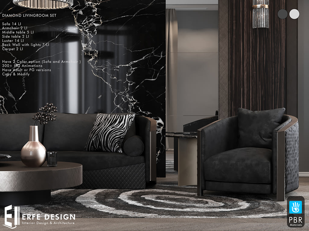 Diamond Livingroom Set PBR/NonPBR PG 2
