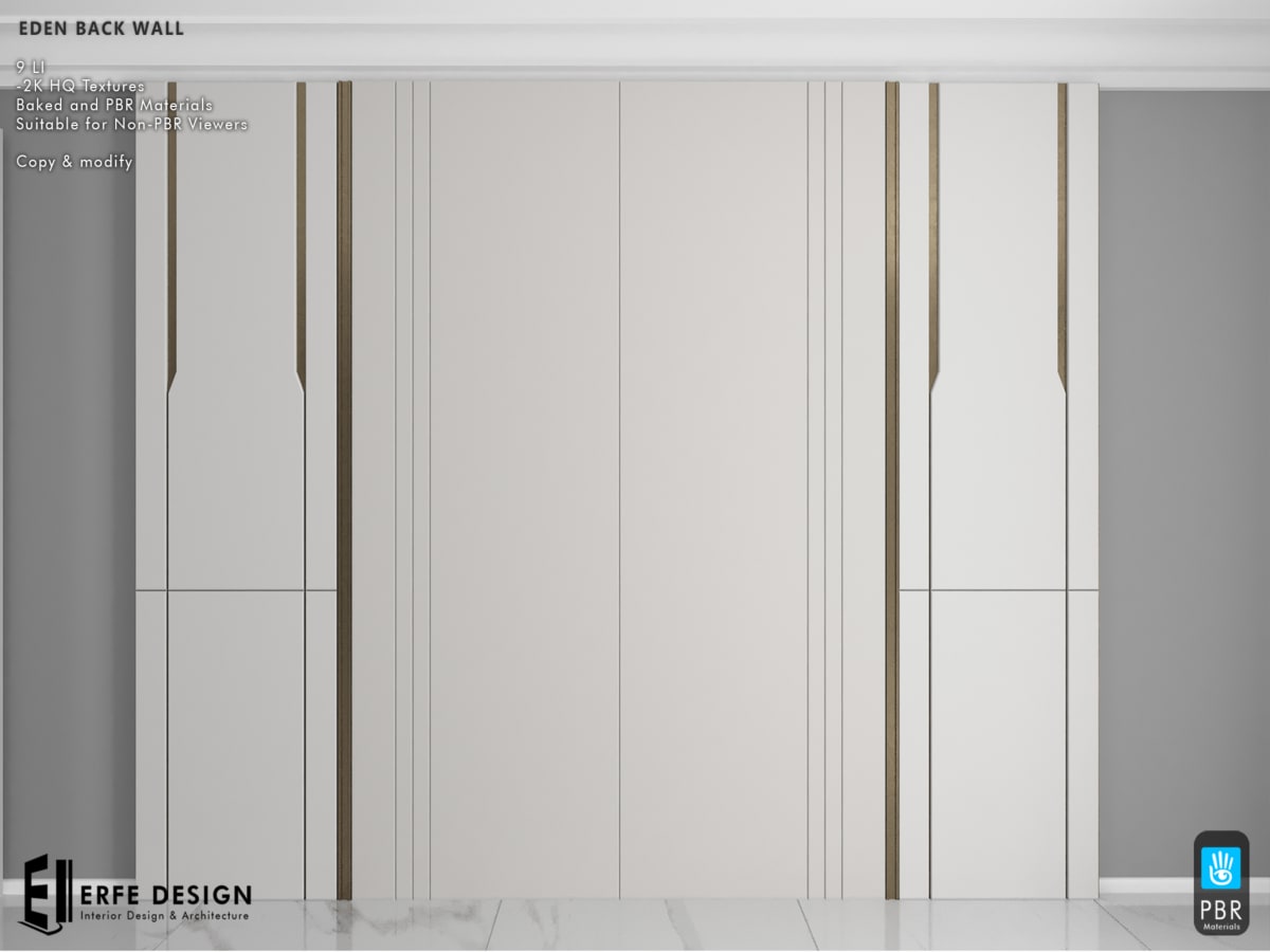 Eden Bedroom Set PG  PBR &amp; NonPBR 3