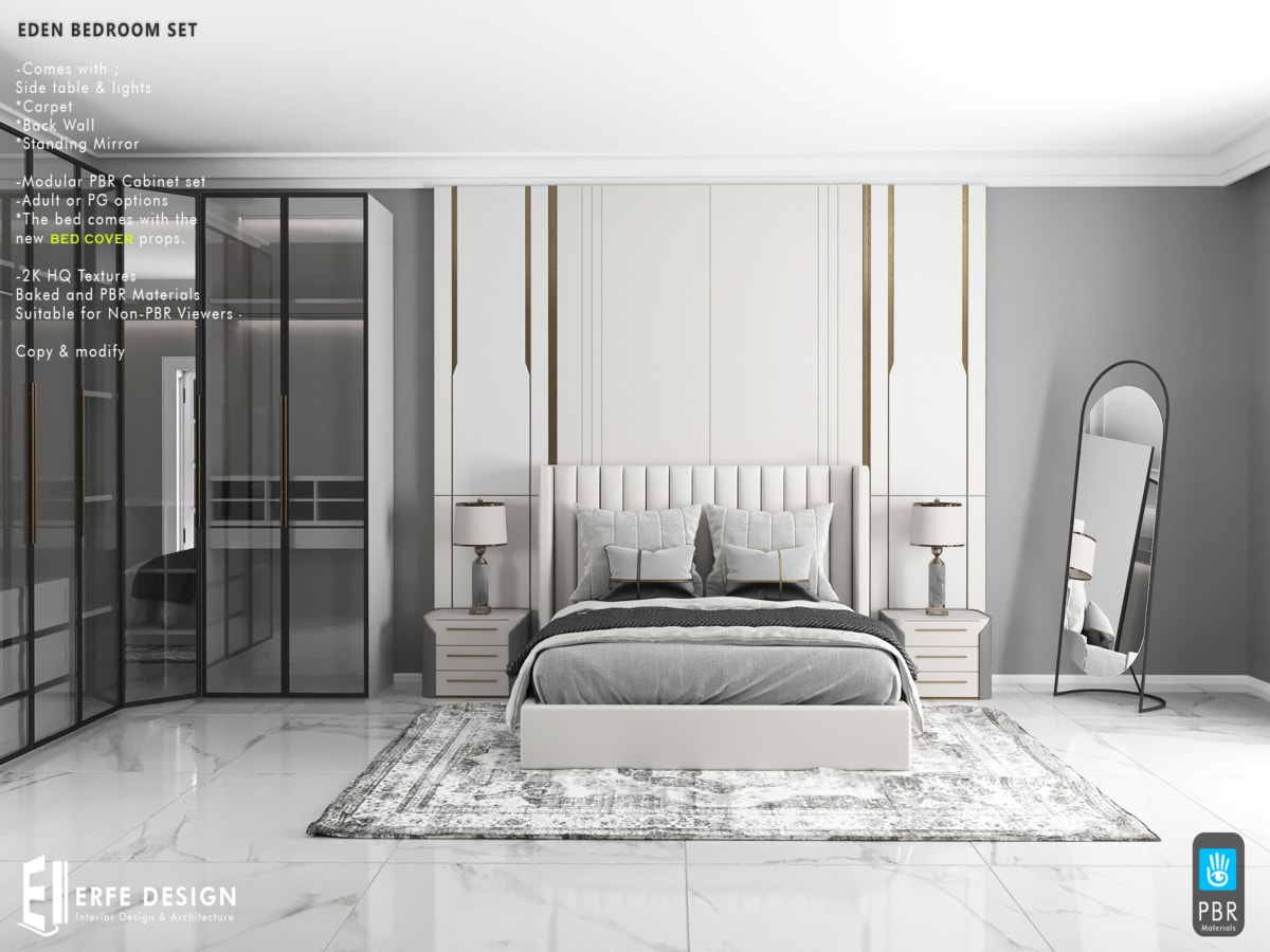 Eden Bedroom Set PG PBR & NonPBR