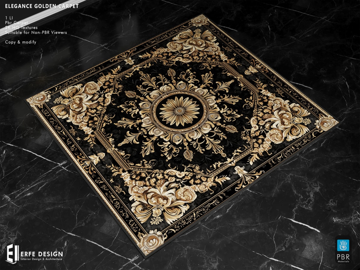 Elegance golden carpet 1 LI
