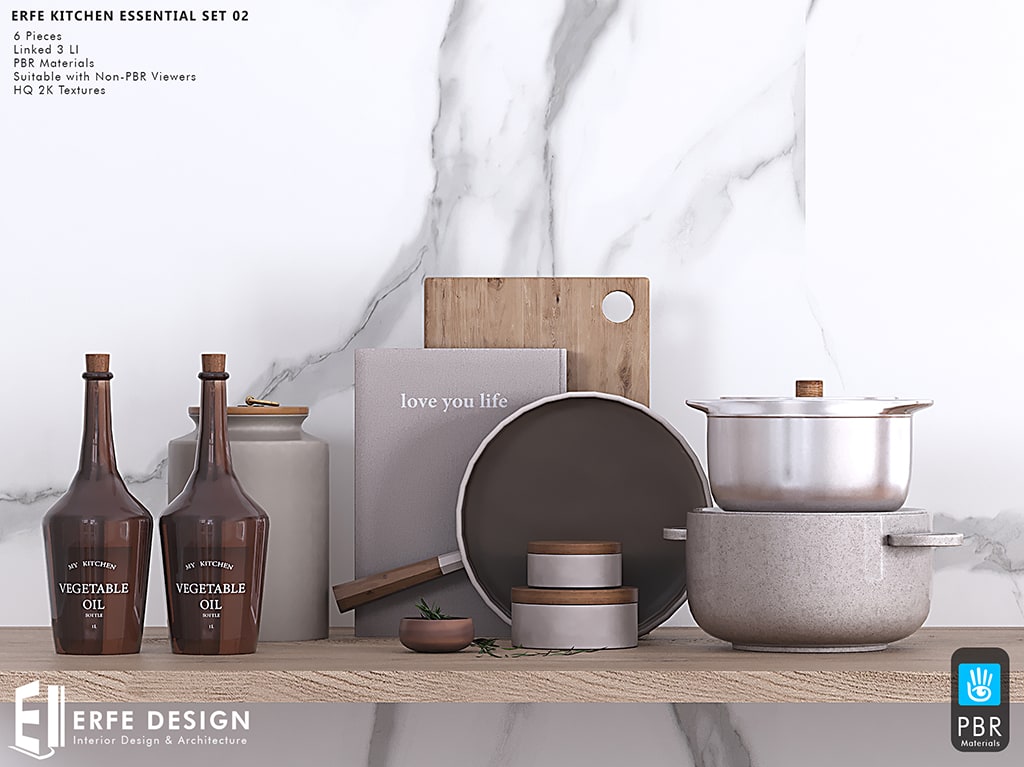 Kitchen Essential decorative set-2 3 LI