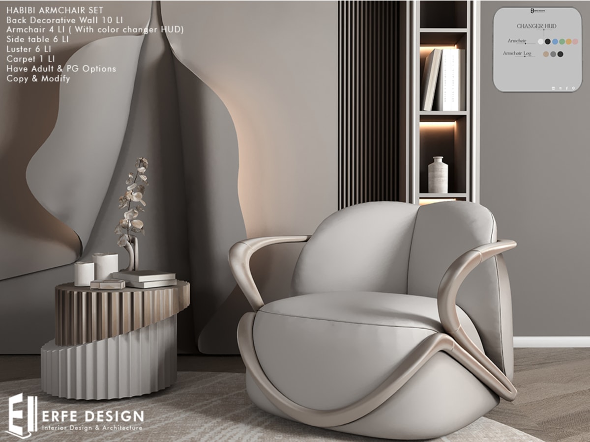 Habibi Armchair Set Scene 30 LI PG 2