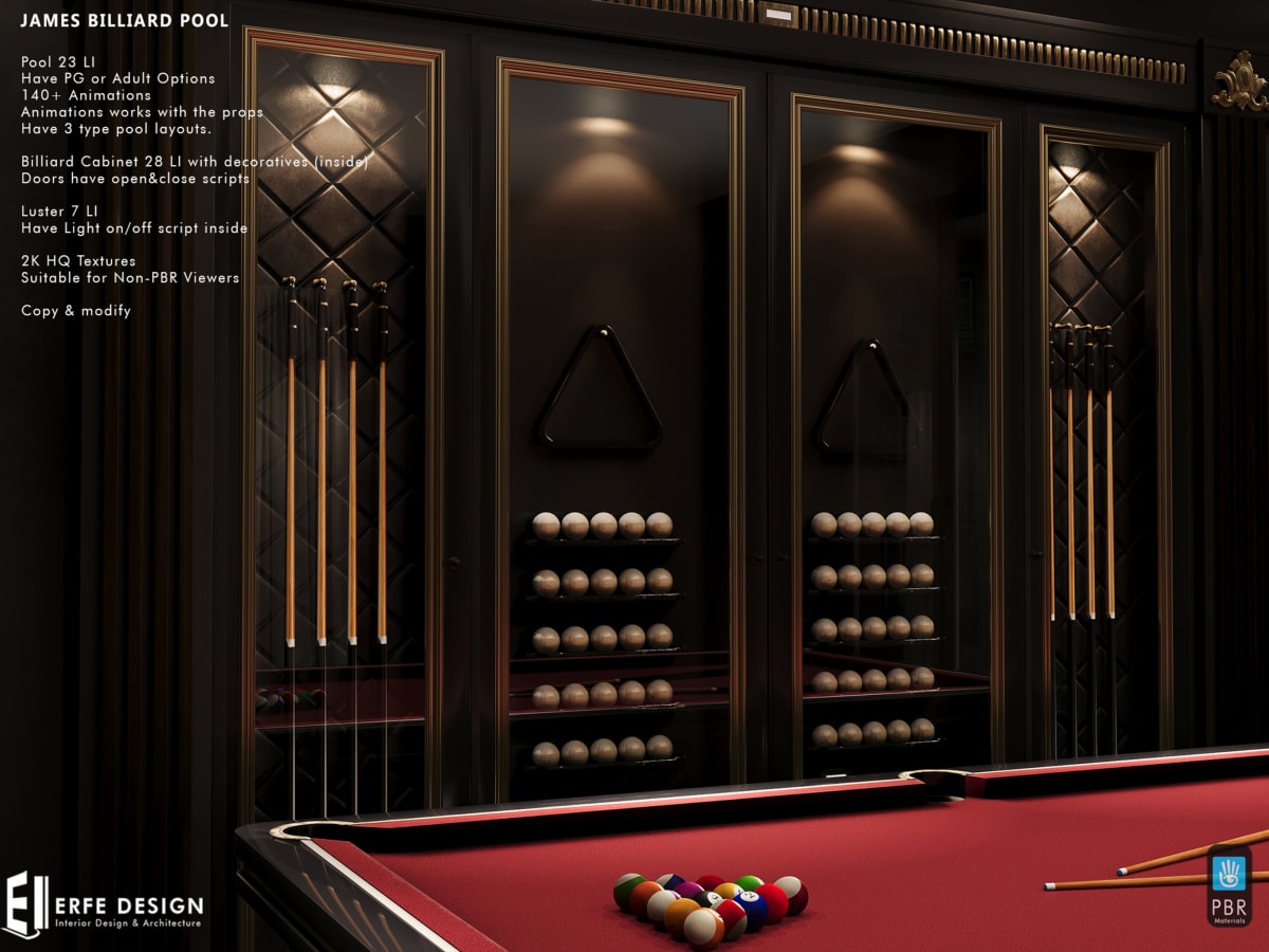 James Billiard Pool ADULT [HQ 2