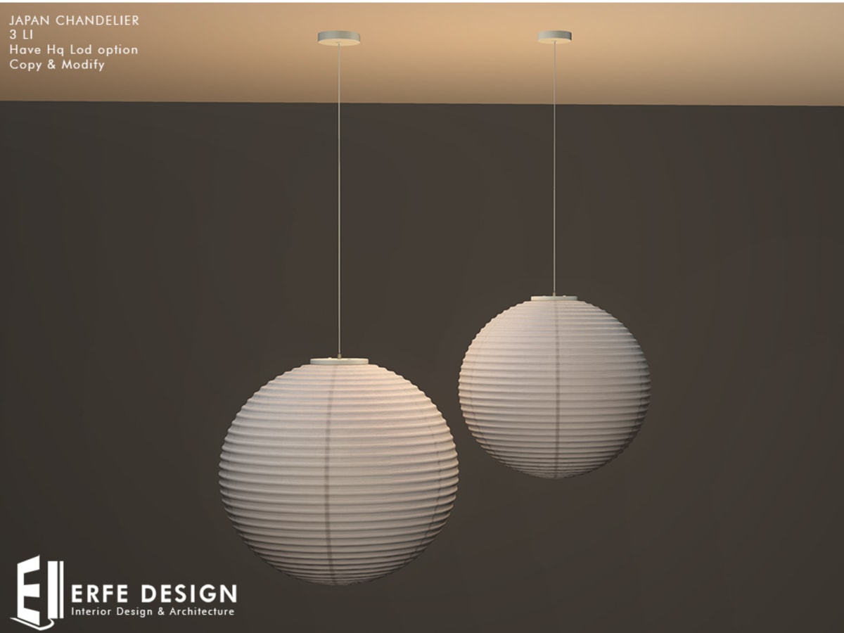 Japan Chandelier 3 LI