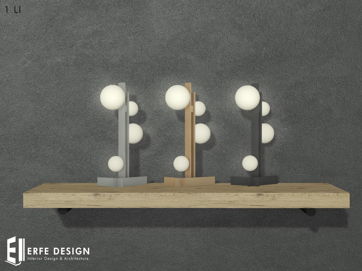 Kendy table lighting 3Colored 3 LI PACK