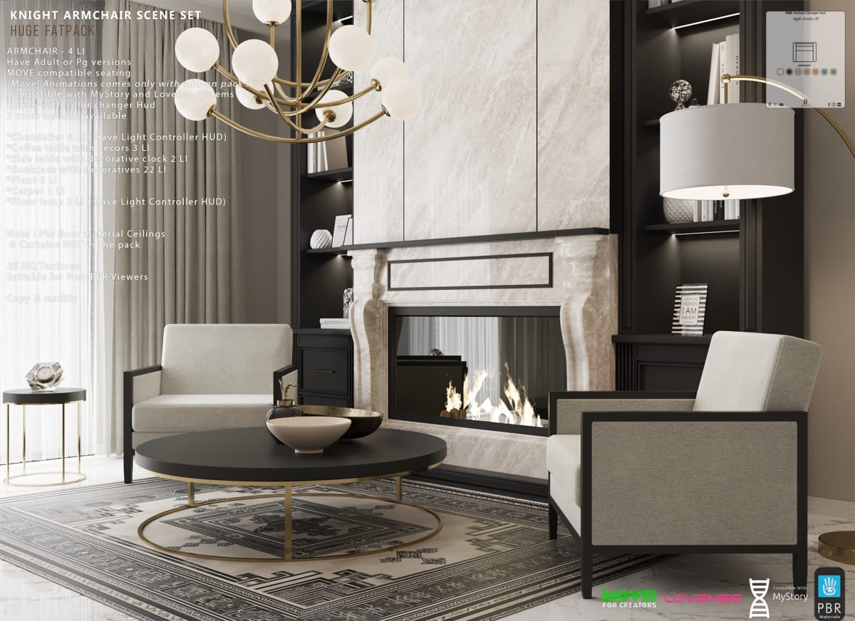 Knight Armchair Set FATPACK 48 LI PG 2
