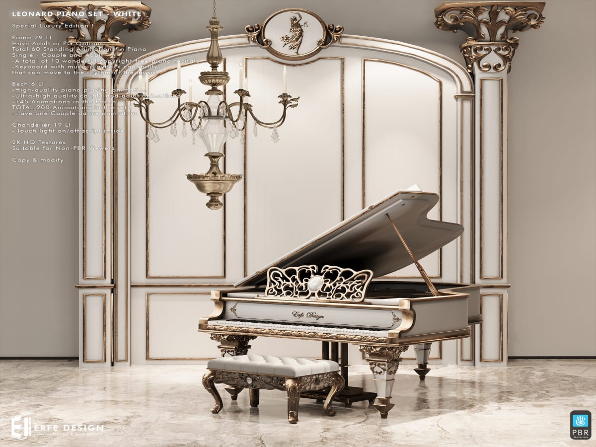 Leonard Piano Set FATPACK  PG 62 LI PBR 4
