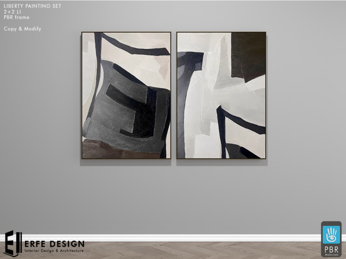 Liberty Painting set 4 LI