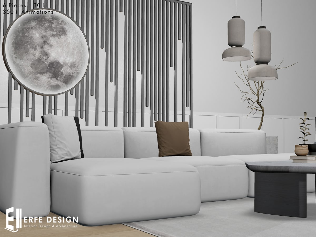 Moon City Livingroom Set 30 LI 3