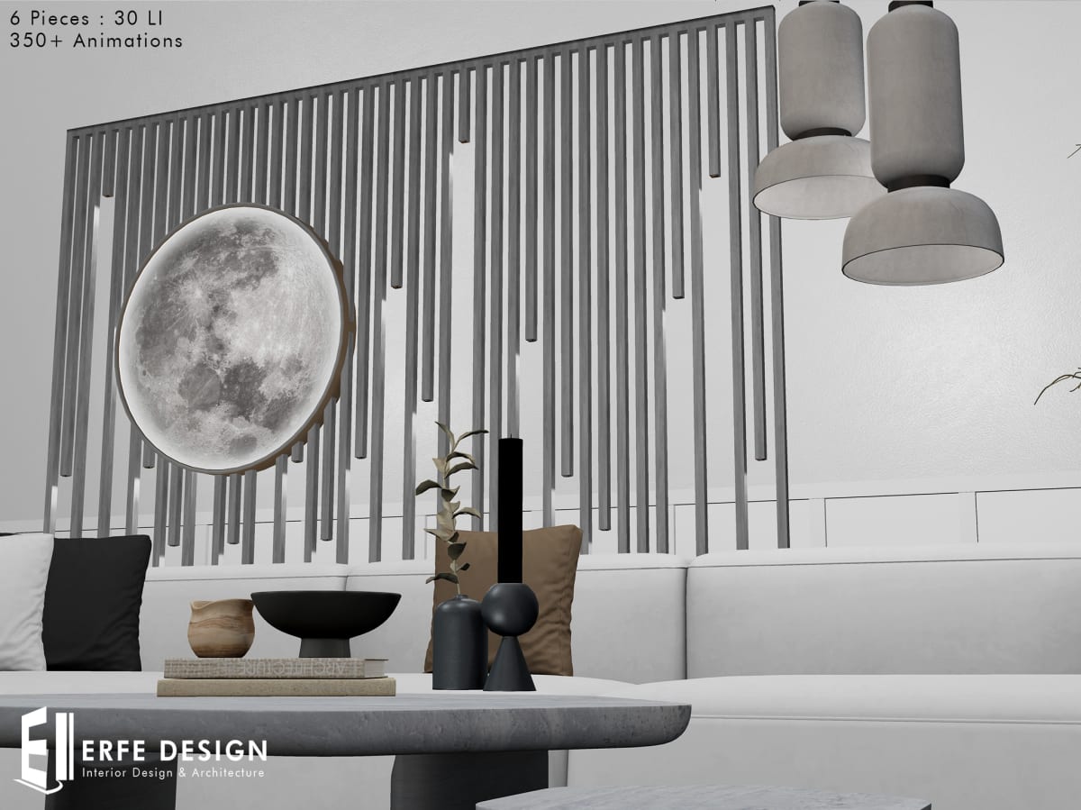 Moon City Livingroom Set 30 LI 2
