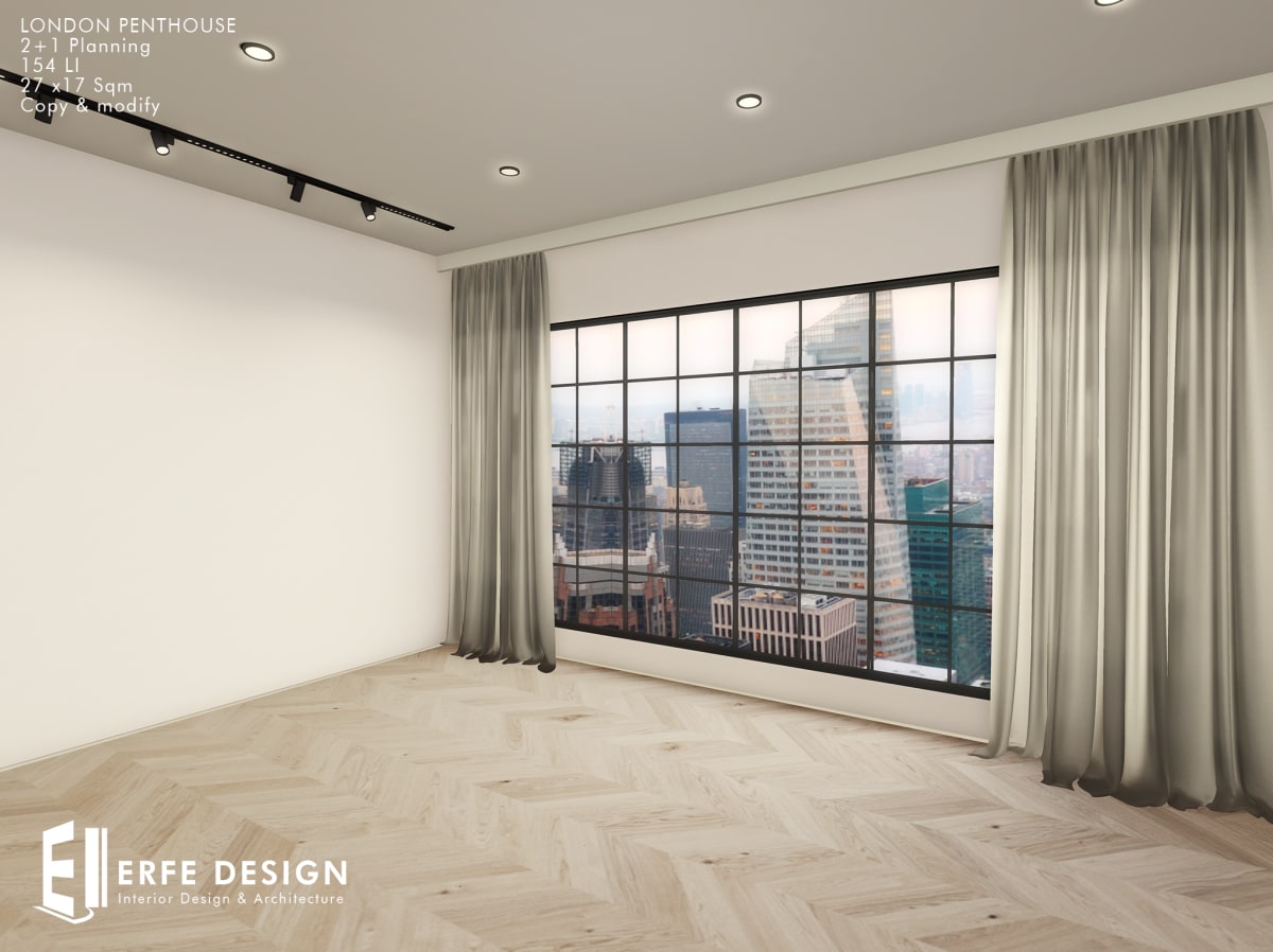 London Penthouse 154 LI 27x17 sqm PACK 5