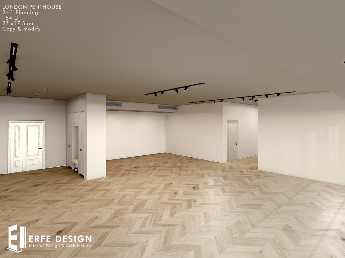 London Penthouse 154 LI 27x17 sqm PACK 2