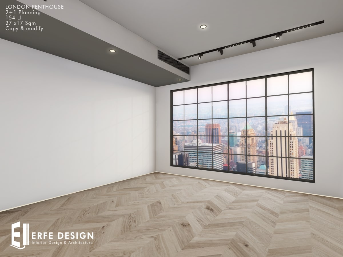 London Penthouse 154 LI 27x17 sqm PACK 6