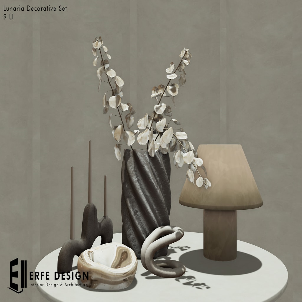 Lunaria Decorative Set 9LI