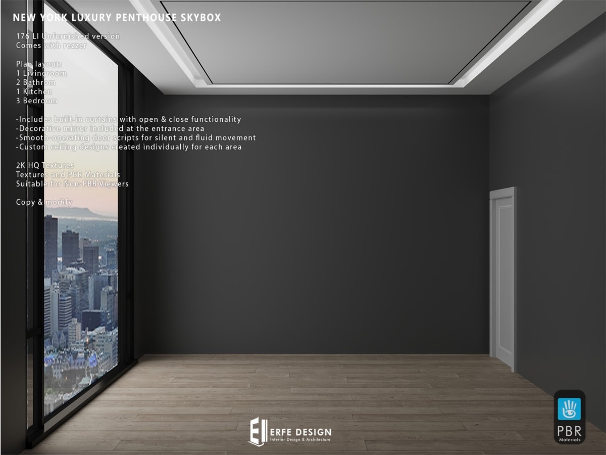 Newyork Skybox Penthouse Unfurnished 8