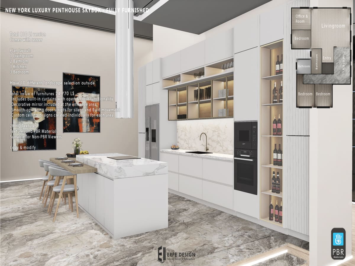 Newyork Skybox PG v 810 LI furnished 14