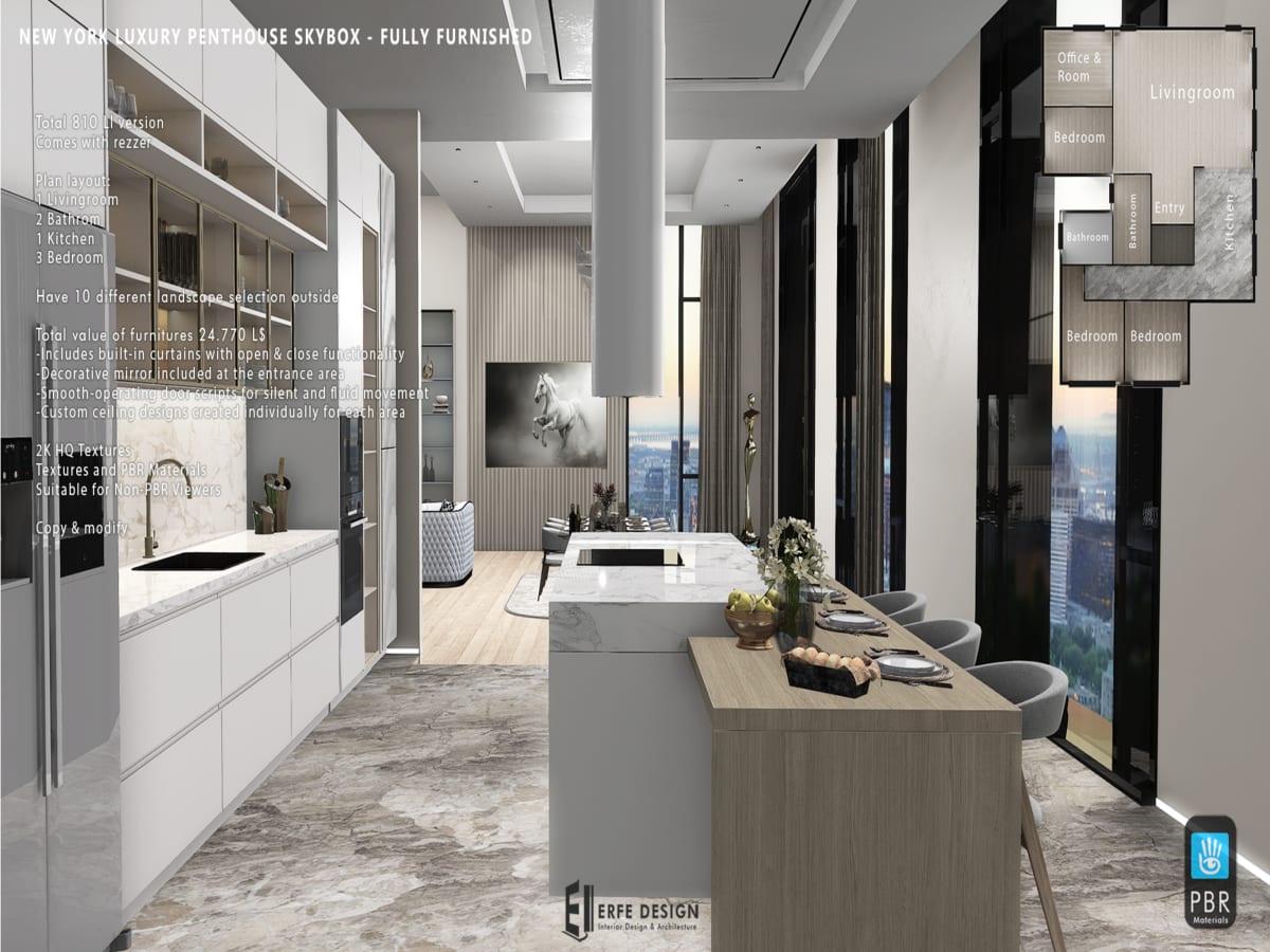 Newyork Skybox PG v 810 LI furnished 5
