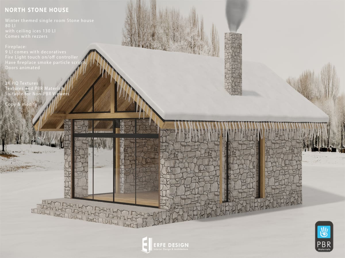 North Stone HOUSE pbr 25x16 sqm 80 LI 2