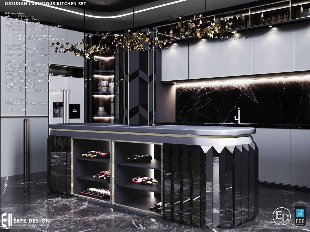 Obsidian Kitchen Set v 1.0  PG 2
