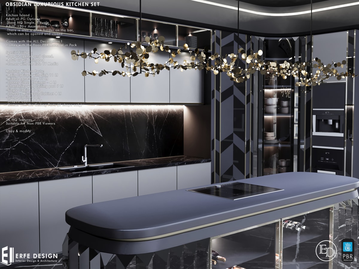 Obsidian Kitchen Set v 1.0  PG 3