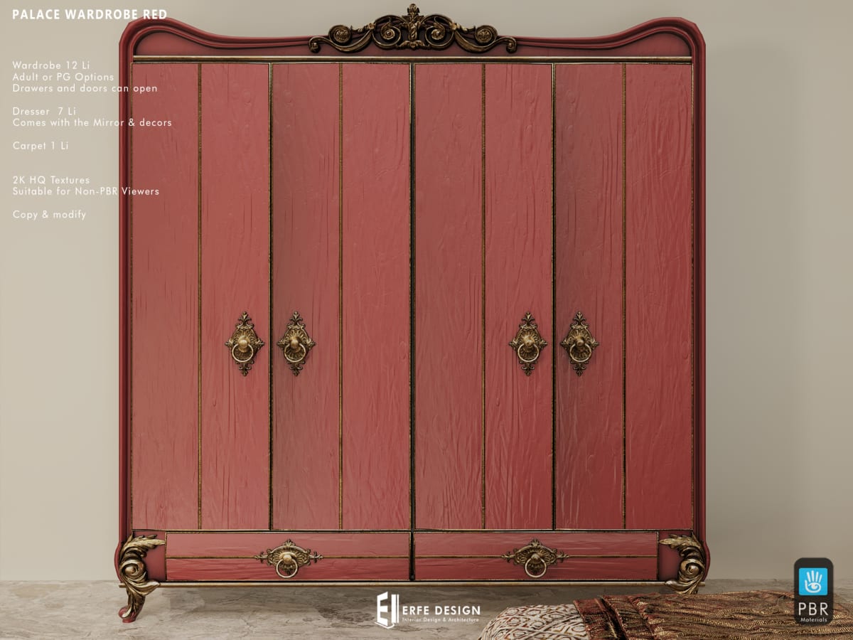 Palace Wardrobe RED