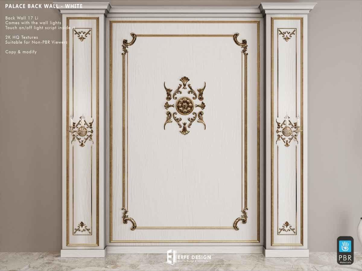 Palace Bedroom Set PG WHITE 3