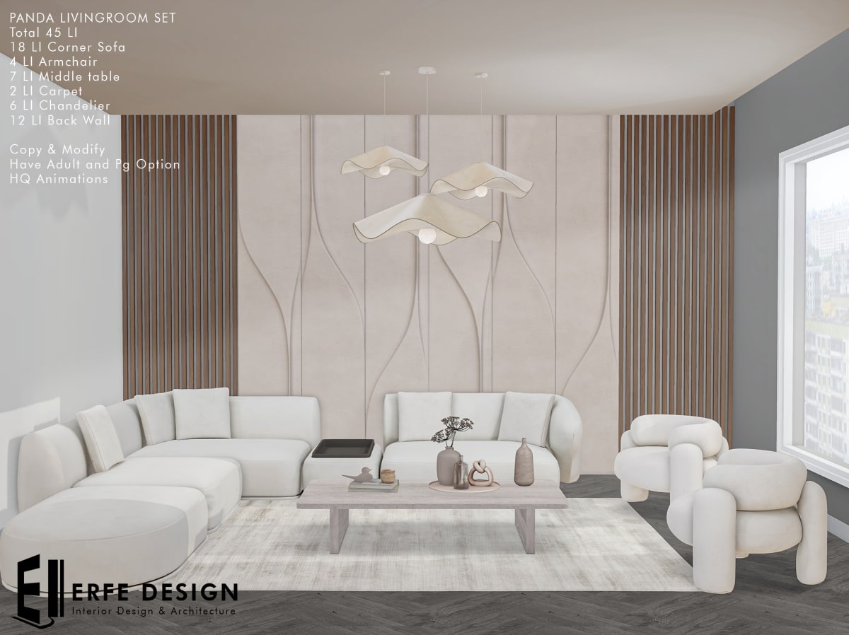 Panda Livingroom Set 45 LI PG 2