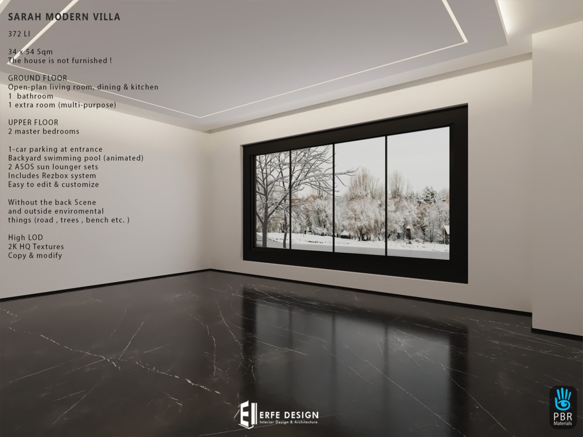 Sarah Modern Villa 372 LI 34x56 6