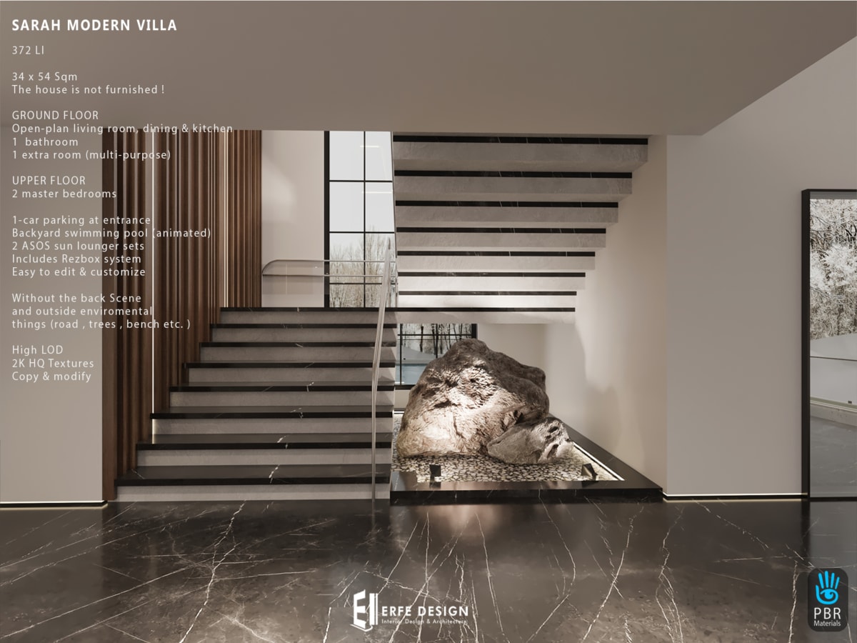 Sarah Modern Villa 372 LI 34x56 5