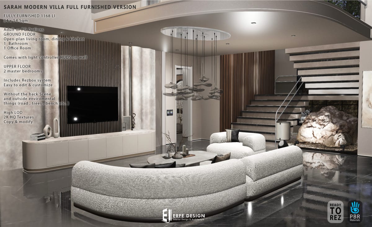 Sarah Fully Furn. House ADULT 1168 LI 34x56 sqm 2
