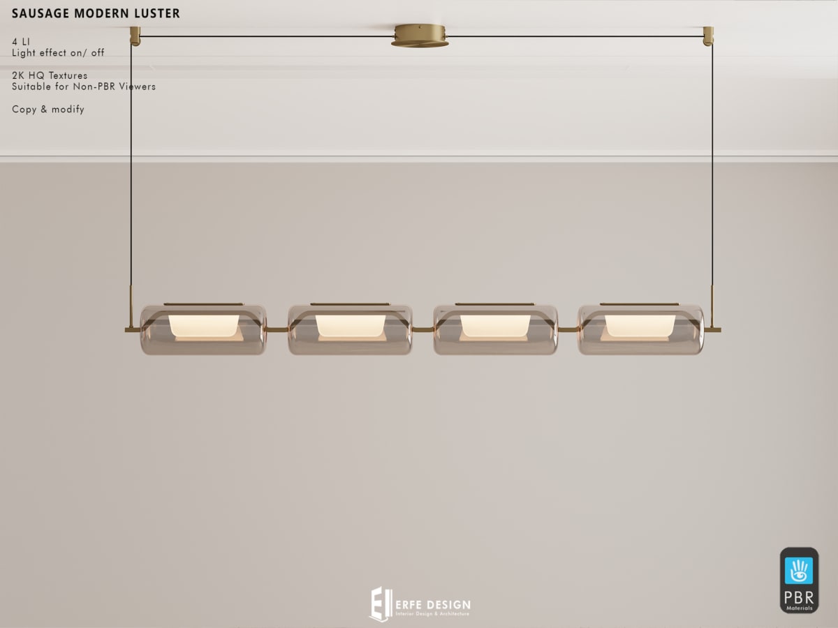 Sausage Modern Luster 4 LI