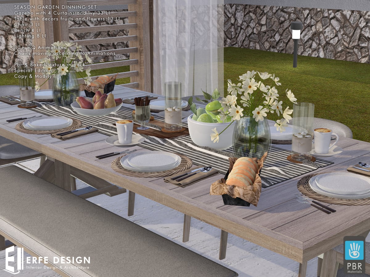 Season Diningroom Set  PBR & NonPBR 3