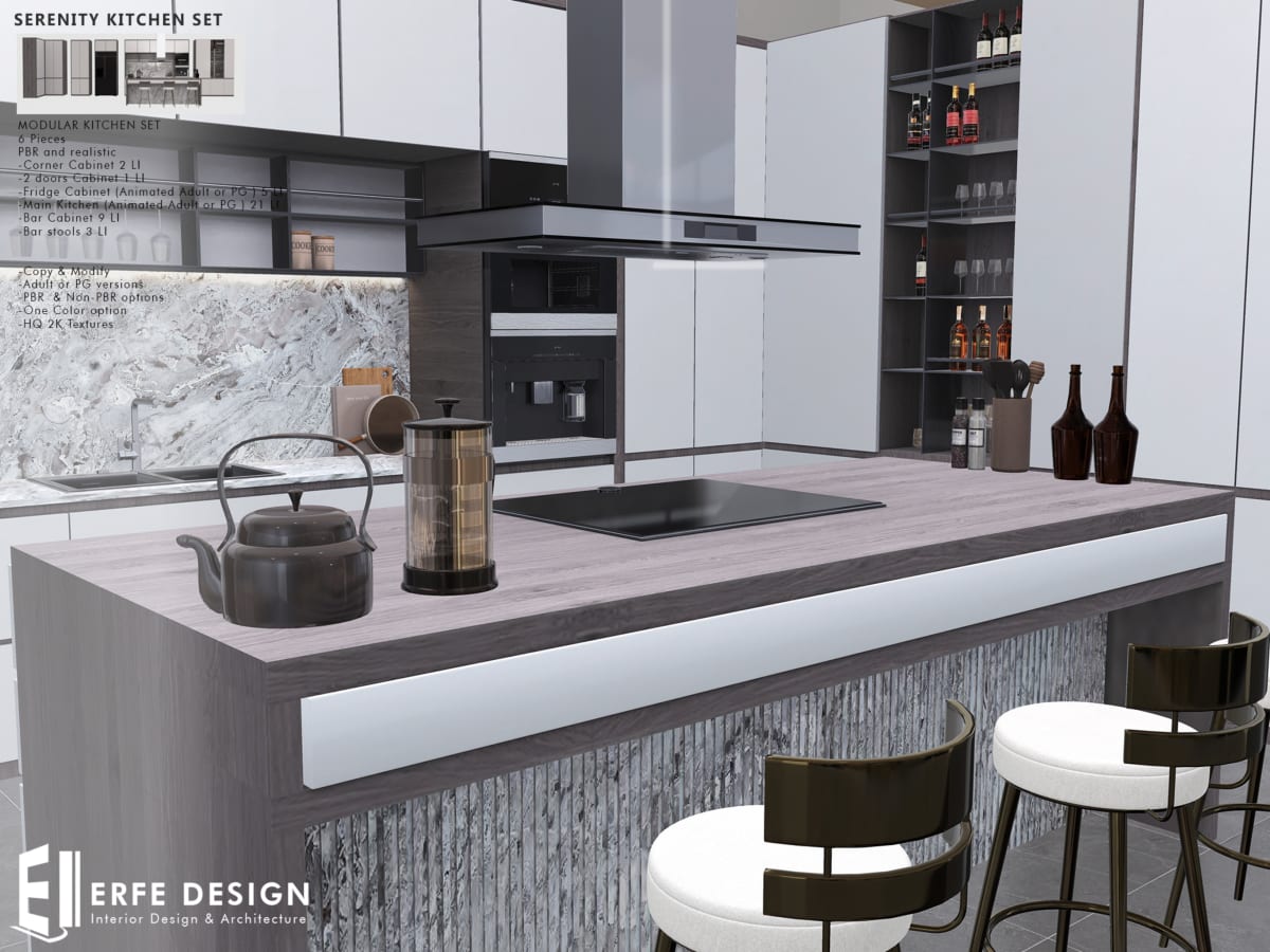Serenity Kitchen Set v.3.0  5 Pieces ADULT 2