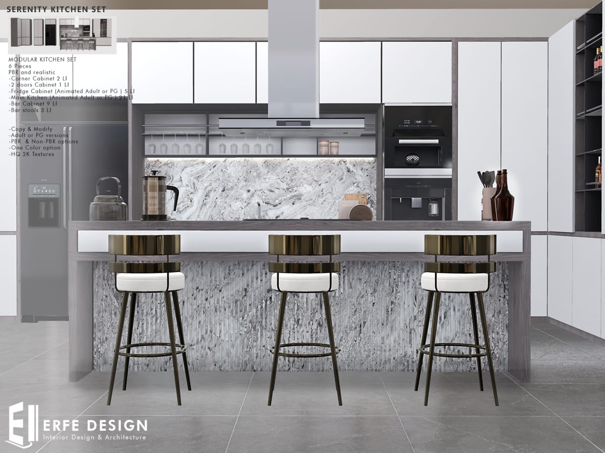 Serenity Kitchen Set v.3.0 5 Pieces PG