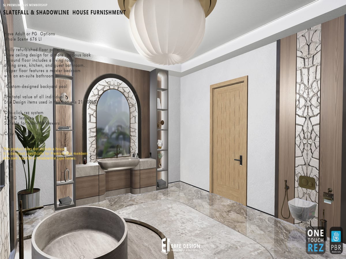 Erfe SlateFall & Shadowline  House Furnished PG 8
