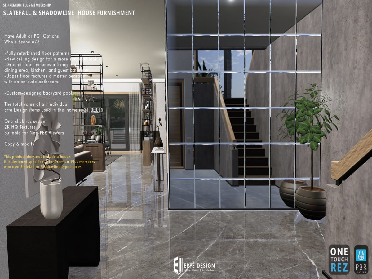 Erfe SlateFall & Shadowline  House Furnished PG 2