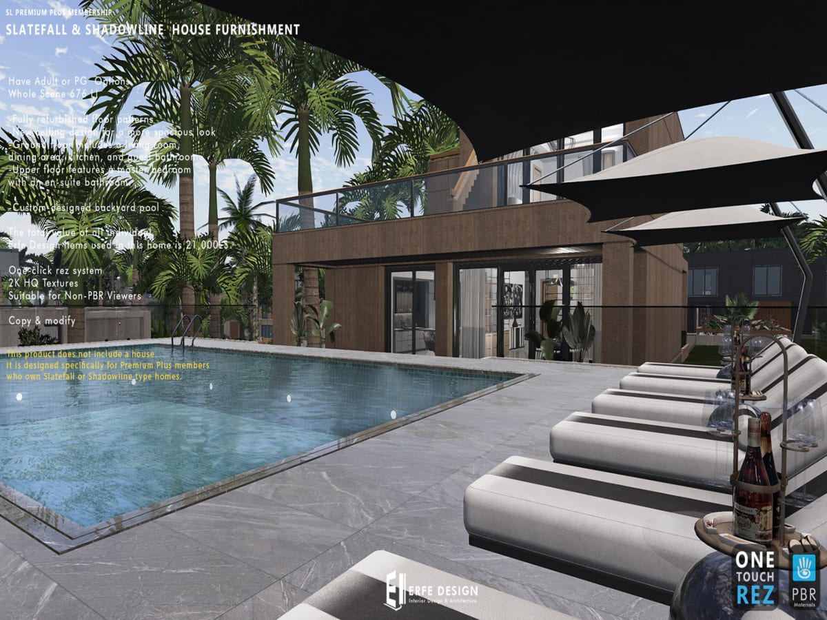 Erfe SlateFall & Shadowline  House Furnished PG 10