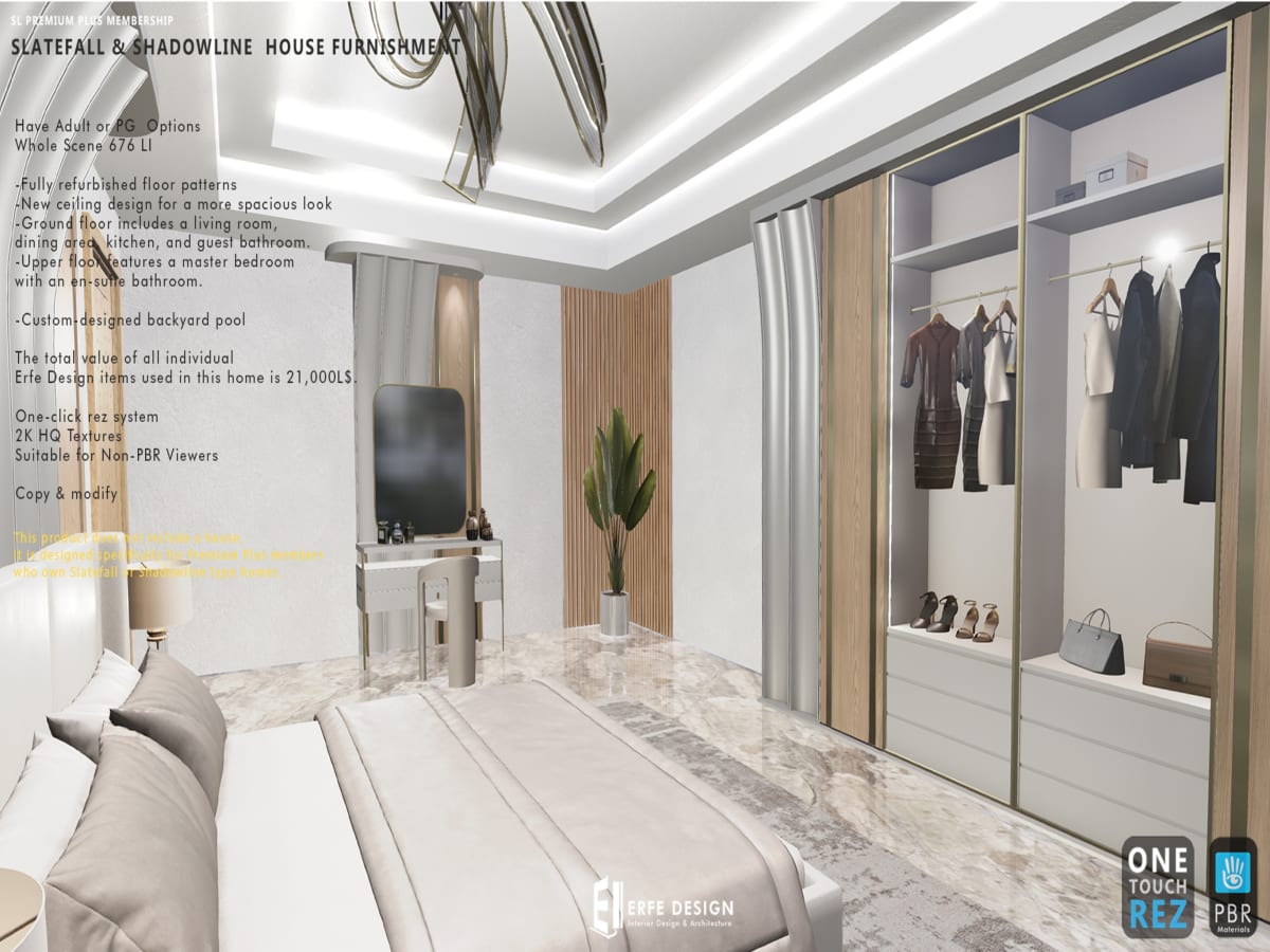 Erfe SlateFall & Shadowline  House Furnished PG 9